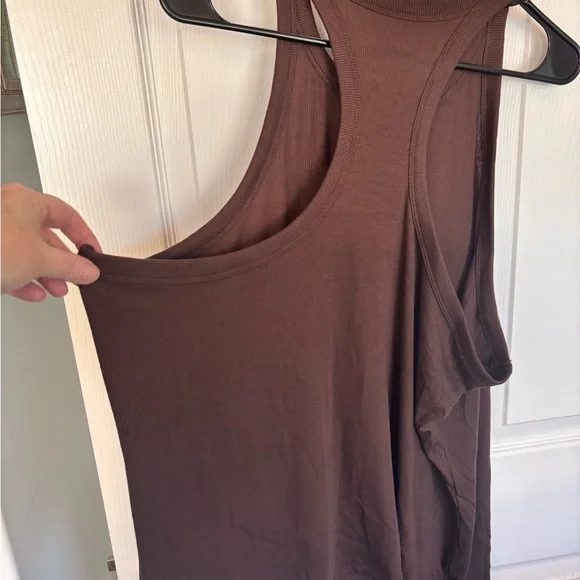 Old Navy Chocolate Brown Tank Top - Picture 3 of 5